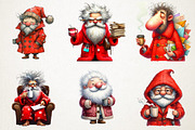 Santa Clipart, an Illustration by RobertsArt (Thumbnail 5 of 7)