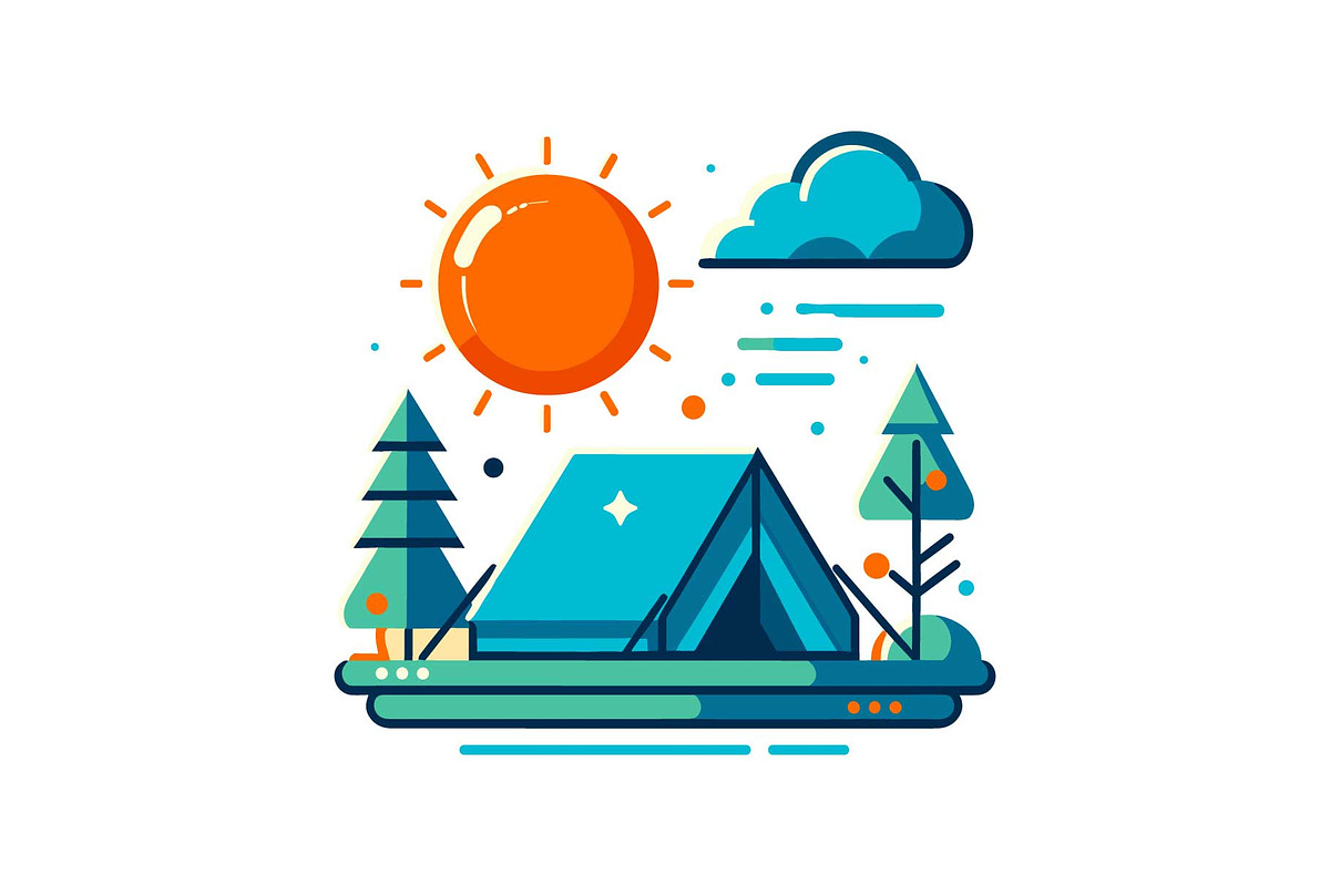 Outdoor Camping Icon Pack, an Object Graphic by Designs_River (Photo 12 of 13)