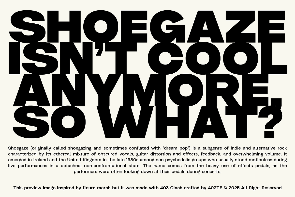 403 Glach Sans, a Sans Serif Font by 403 Type Foundry (Photo 12 of 15)