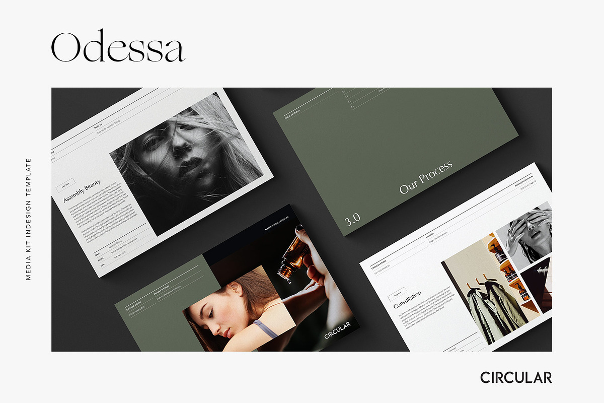 ODESSA / Media Kit, a Brochure Template by Circular (Photo 1 of 11)
