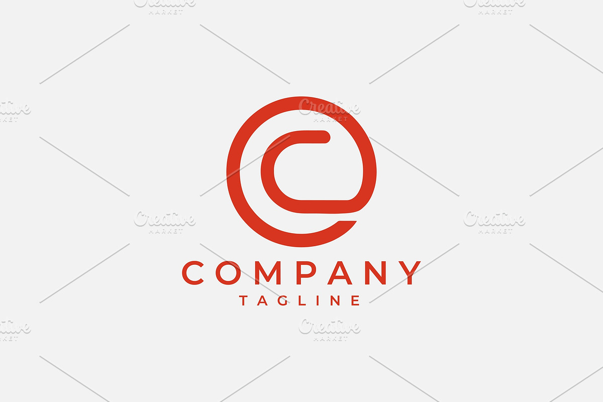 Abstract Letter C Monogram Logo, a Branding & Logo Template by Vectorium Studio (Photo 1 of 2)