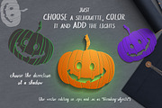 Happy Halloween! - Paper art style, an Illustration by Gluiki (Thumbnail 5 of 8)