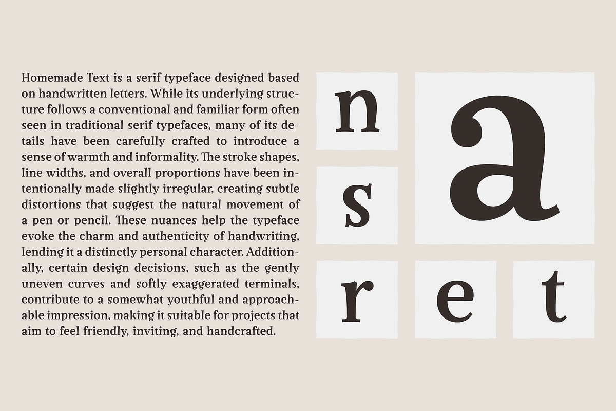 Homemade Text preview 8
