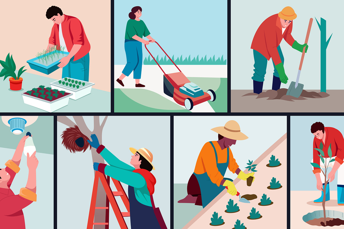 Animated Environment Illustration, a Person Illustration by Brickclay (Photo 3 of 4)
