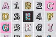 Warm - 3D Font, a Graphic by Alina Sh (Thumbnail 2 of 9)