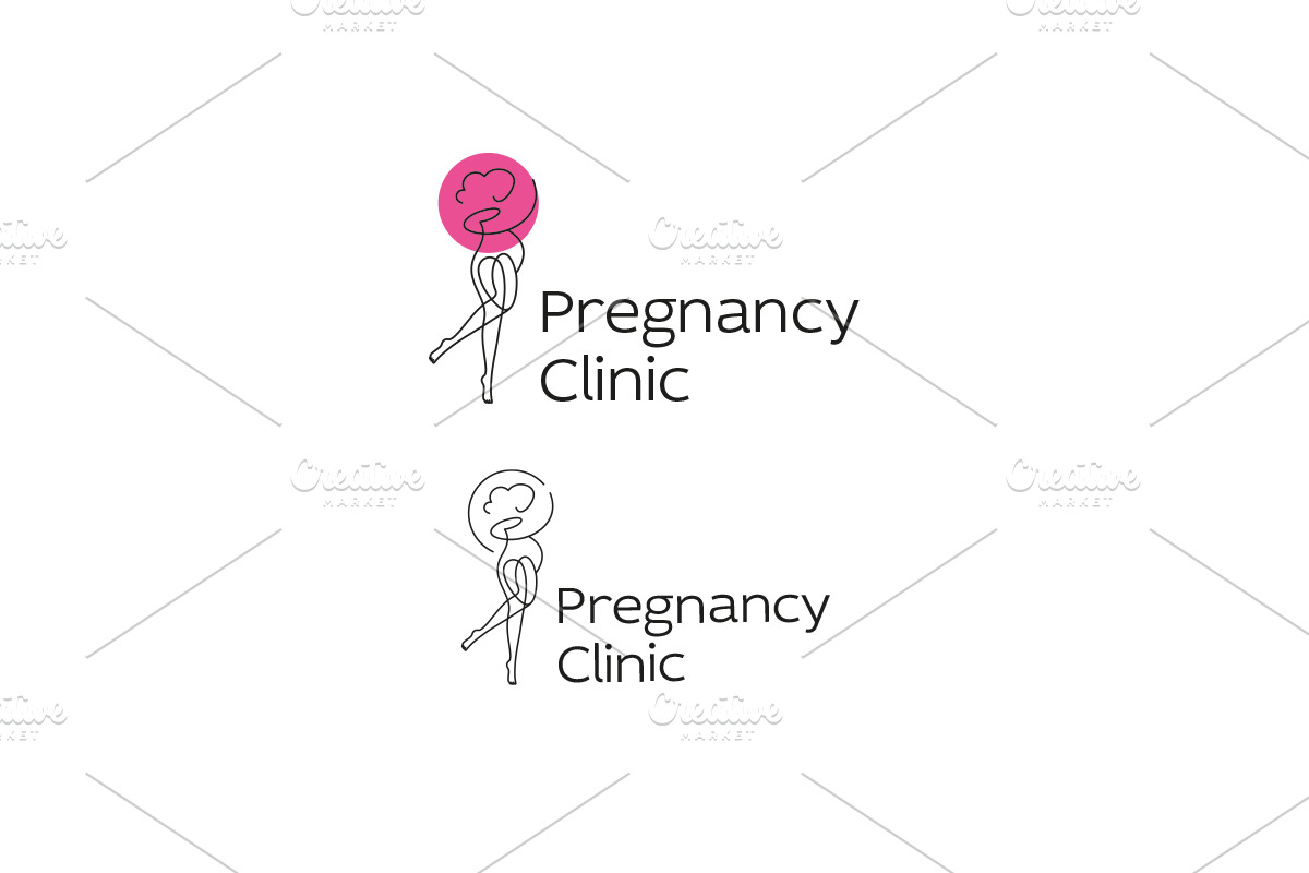 Pregnancy Clinic logo, a Branding & Logo Template by OlgaKiseleva (Photo 3 of 5)