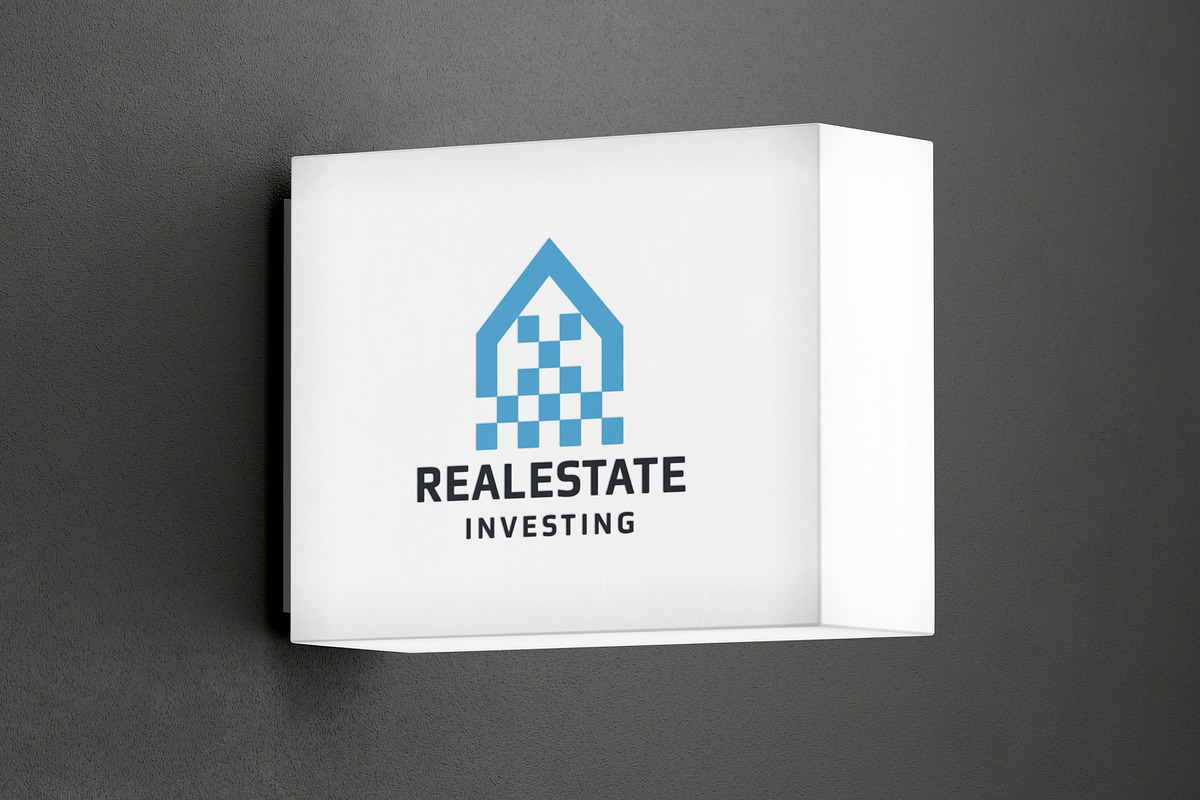 Pixel Real Estate Logo, a Branding & Logo Template by Design_Planet (Photo 5 of 5)