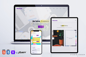 Monarch - Web Agency Template