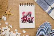 Valentine Cats PNG Clipart Cute Cat, an Animal Illustration by KennedyStudio (Thumbnail 4 of 5)