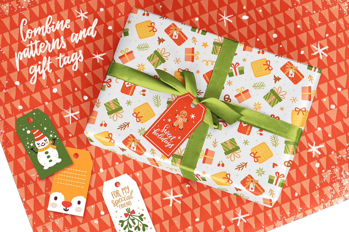 Sweet holidays. Christmas clipart, a Decorative Illustration by MagicForestory (Photo 6 of 10)