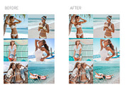 CANCUN 4 Summer Mobile Presets, an Action Add-On by MintAndPepper (Thumbnail 2 of 9)