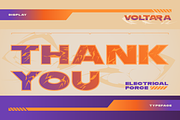Voltara, a Serif Font by Burntilldead (Thumbnail 18 of 18)