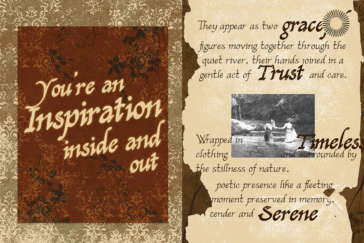 Northwick Press - Heritage In Print, a Serif Font by Setara Langit CreativeStd (Photo 4 of 15)