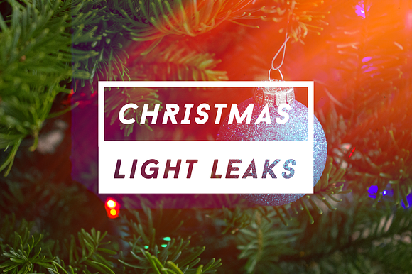 Christmas Light Leaks preview 6