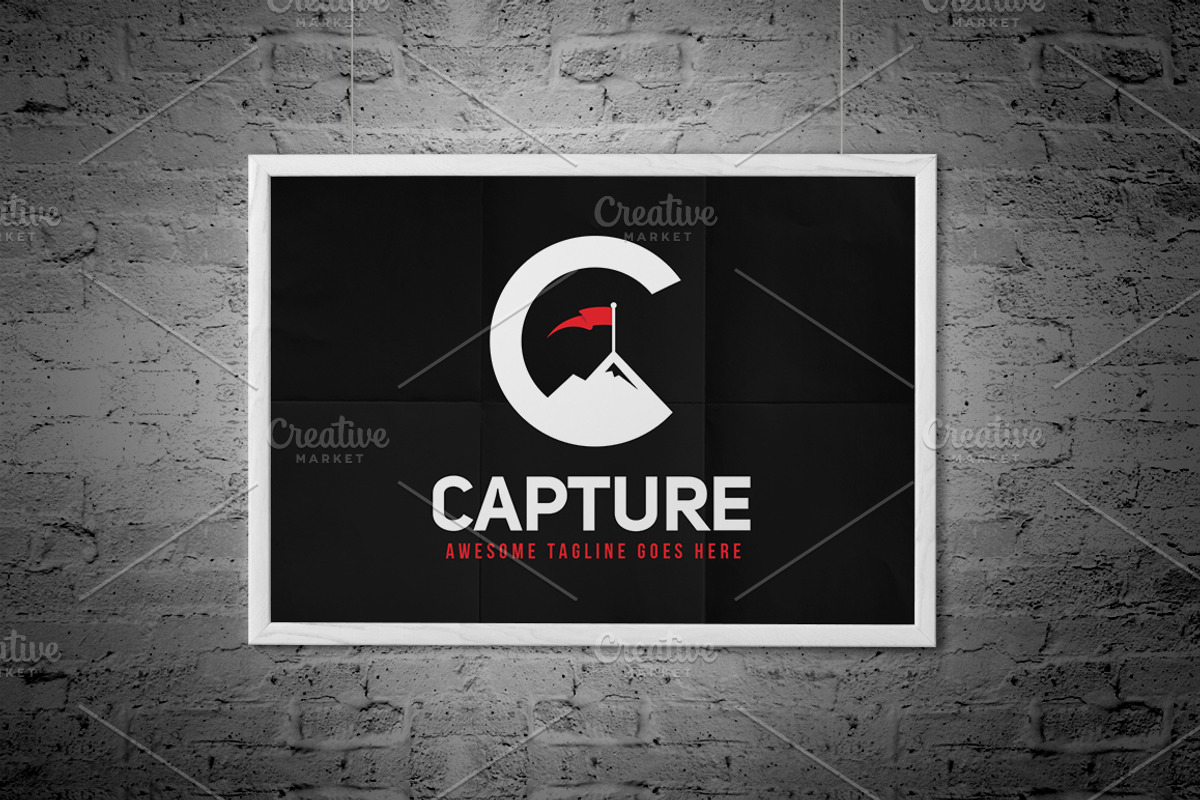 Capture Logo, a Branding & Logo Template by Scredeck