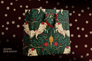 Luxury Christmas Pattern, a Pattern Graphic by PaperJamLab (Thumbnail 2 of 11)