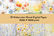 A Gentle Breeze Through Wildflower, an Illustration by ikarifq shop (Thumbnail 1 of 4)