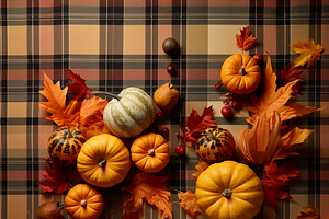 Autumn Plaid Pattern