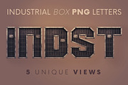Industrial Box - 3D Lettering, a Graphic by MIIM (Thumbnail 2 of 8)