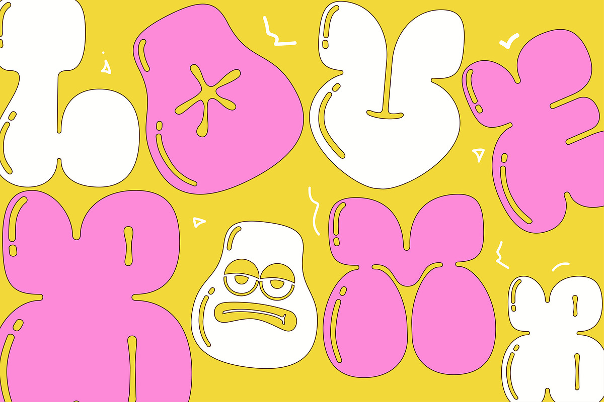 MOMO TOMO - Graffiti Pop Bubble Font, a Sans Serif Font by Casloop Studio (Photo 4 of 9)