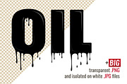 Liquid OIL typography, an Illustration by Zhe Vasylieva (Thumbnail 2 of 3)