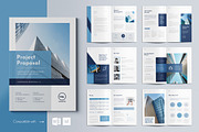 Proposal Template | 20 Pages, a Brochure Template by BrochuresFactory (Thumbnail 1 of 7)