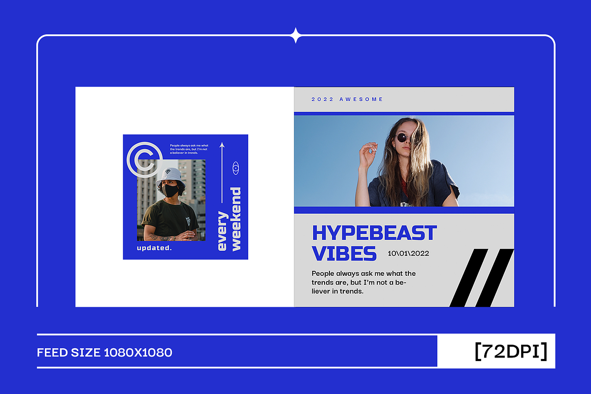 Lonar Urban Instagram Template, a Social Media Template by Creatchees.std (Photo 2 of 5)