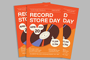 Record Store Day Flyer, a Flyer Template by Gumico Studio. (Thumbnail 2 of 3)