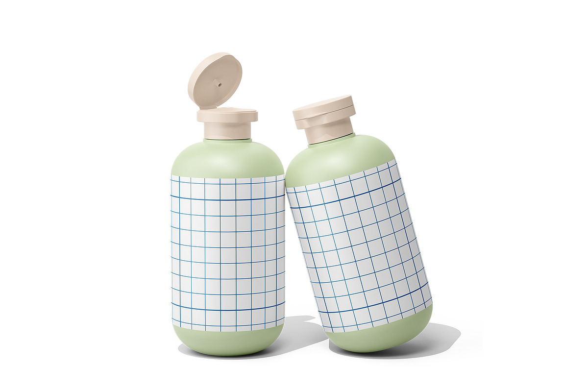 Squeeze Shampoo Bottle Mockup, a Product Mockup by Akebareee (Photo 2 of 3)