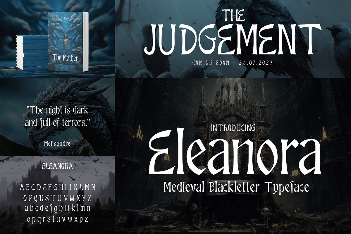 Fantasy Font Bundle (25 Fonts!), a Serif Font by HipFonts (Photo 8 of 9)