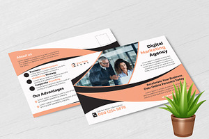 Digital Marketing Agency Post Card