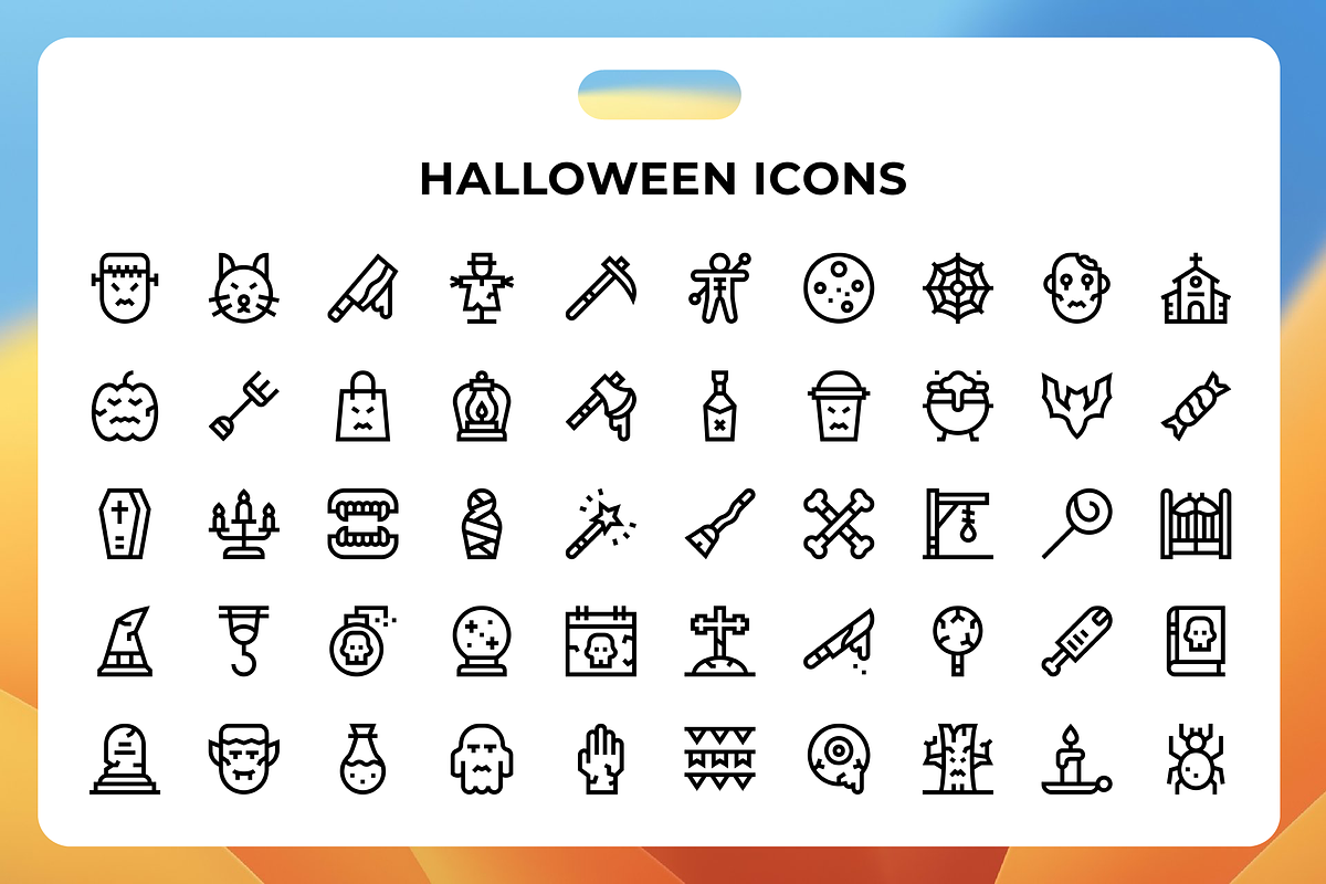 Halloween Icons, an Icon by Wencory