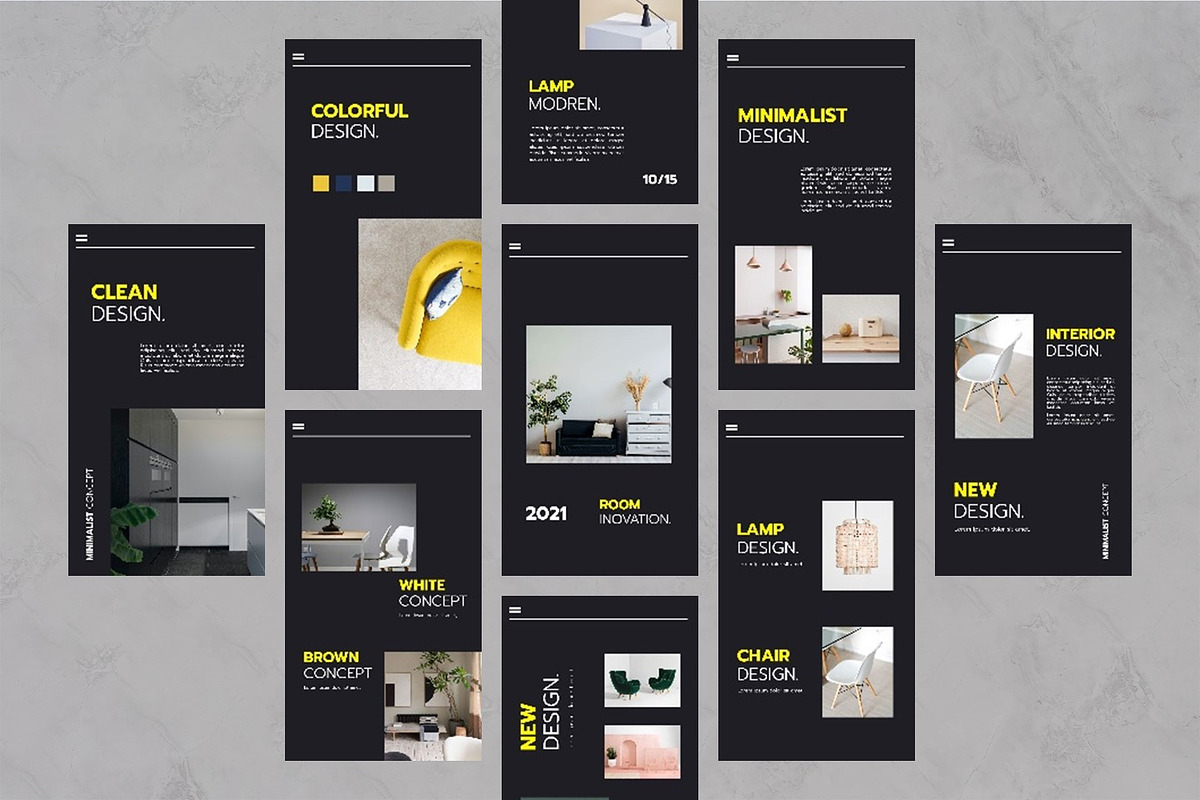 Interior - Instagram Story Template, a Social Media Template by UnicodeID