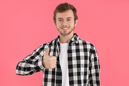 Concept of people with attractive young man, a Person Photo by AtlasStudio PRO