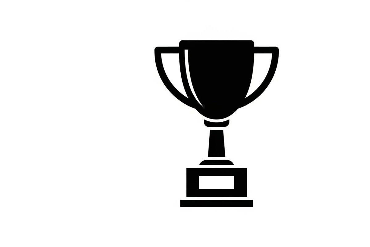 Bold winner trophy cup icon, an Illustration by Amazin_art (Photo 29 of 29)