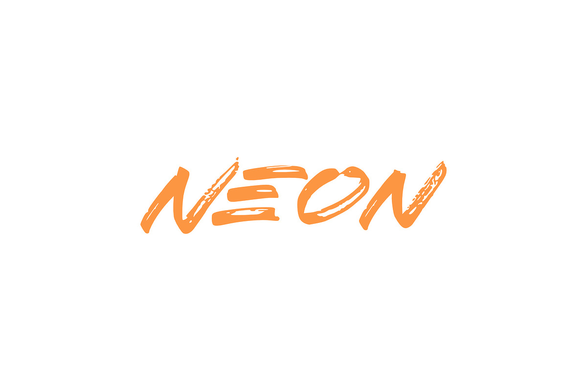 NECKS | A BRUSH FONT, a Font by Andika Fez (Photo 6 of 8)