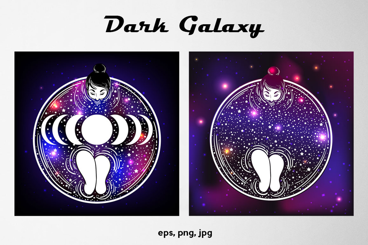 Dark Galaxy, an Object Graphic by Anastasia (Photo 4 of 15)