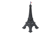 Eiffel Tower - 3D tower landmark, an Object Illustration by Nurlan's shop (Thumbnail 1 of 3)