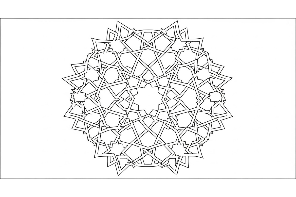 Islamic Mandala Geometric Bundle, an Illustration by Gaye Art (Photo 29 of 51)
