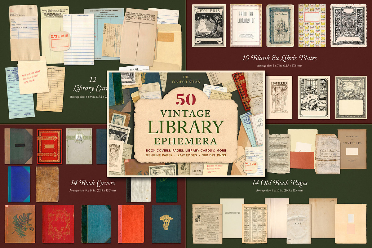 Vintage Bundle – 60% Off! – 21 Packs, an Object Graphic by The Object Atlas (Photo 16 of 26)