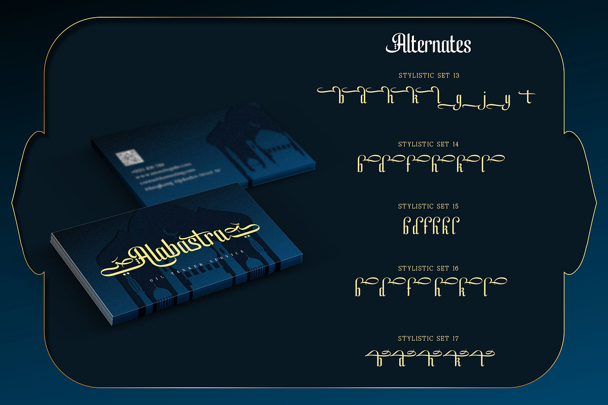 Yulltan Ramadan Typeface, a Sans Serif Font by alit design (Photo 9 of 19)