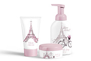 Paris clipart, Eiffel Tower Vector, a Transportation Illustration by MarinadeArt (Thumbnail 8 of 9)