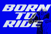 Racing Done Pro Sport Display Font, a Font by Multype Studio (Thumbnail 4 of 6)