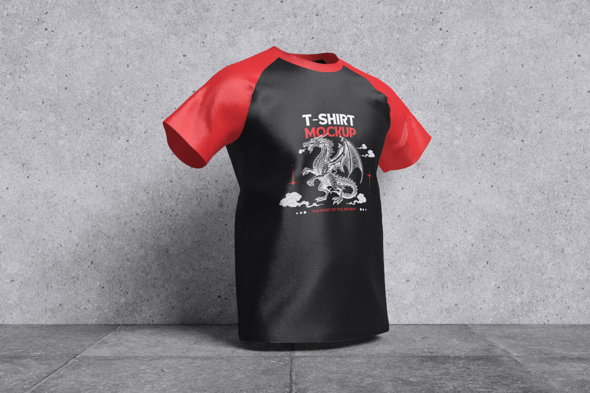 T-Shirt Mockup, a Merchandise Mockup by Pikachudesign (Photo 3 of 5)