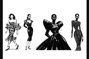Custom fashion illustration, a Person Illustration by SketchArtStudio (Thumbnail 5 of 12)