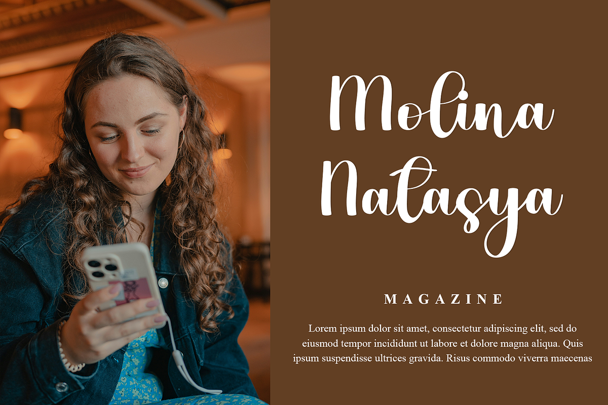 Holiday, a Handwritten Font by FreshTypeINK (Photo 5 of 8)