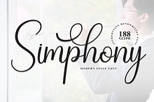 Simphony | Script Font