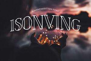 Isonving Font