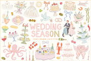 Whimsy Hand-drawn Watercolor Wedding, an Object Illustration by Ayya Studio (Thumbnail 1 of 12)