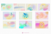 Colorful Grainy Gradient Backgrounds, a Texture Graphic by Youandigraphics (Thumbnail 8 of 12)
